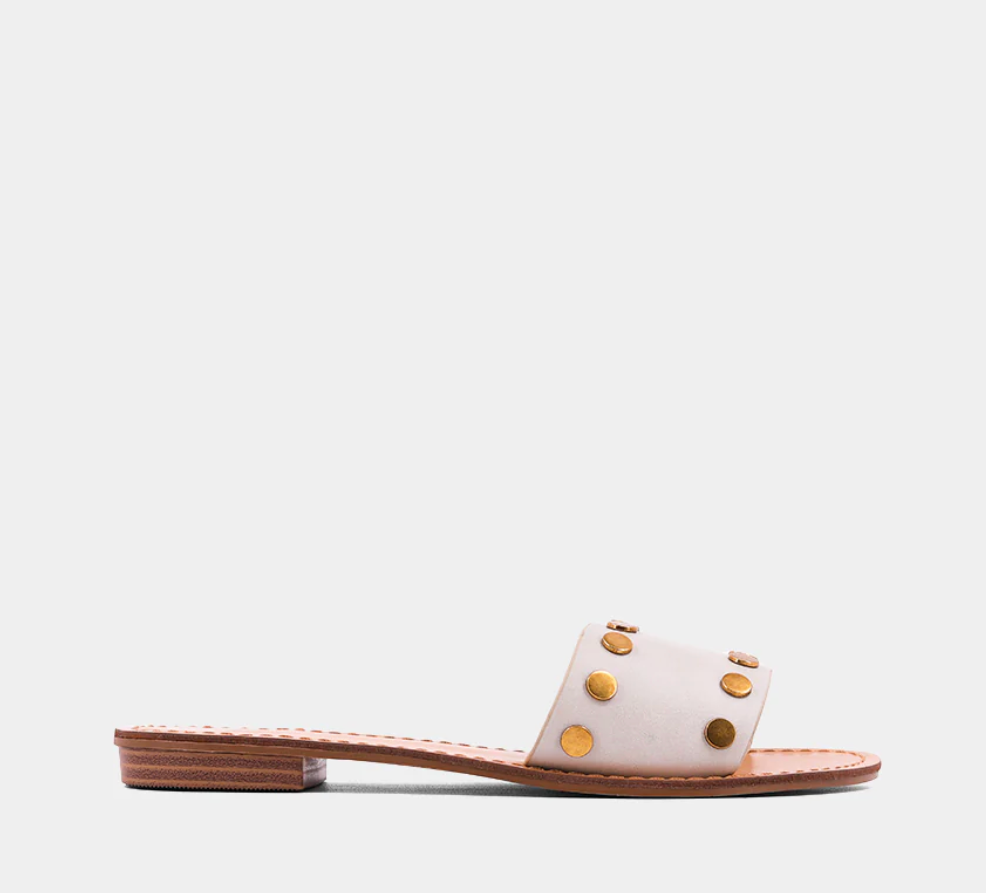 Bernadette Sandal: Stone