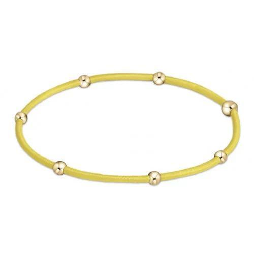 "e"ssentials Bracelets- Yellow