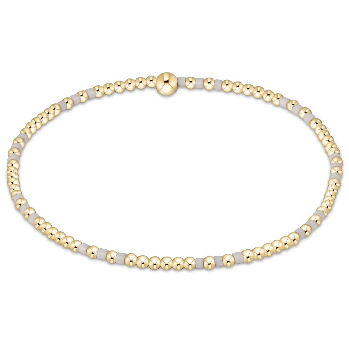 Gameday Hope Joy Pattern 2mm Bead Bracelet