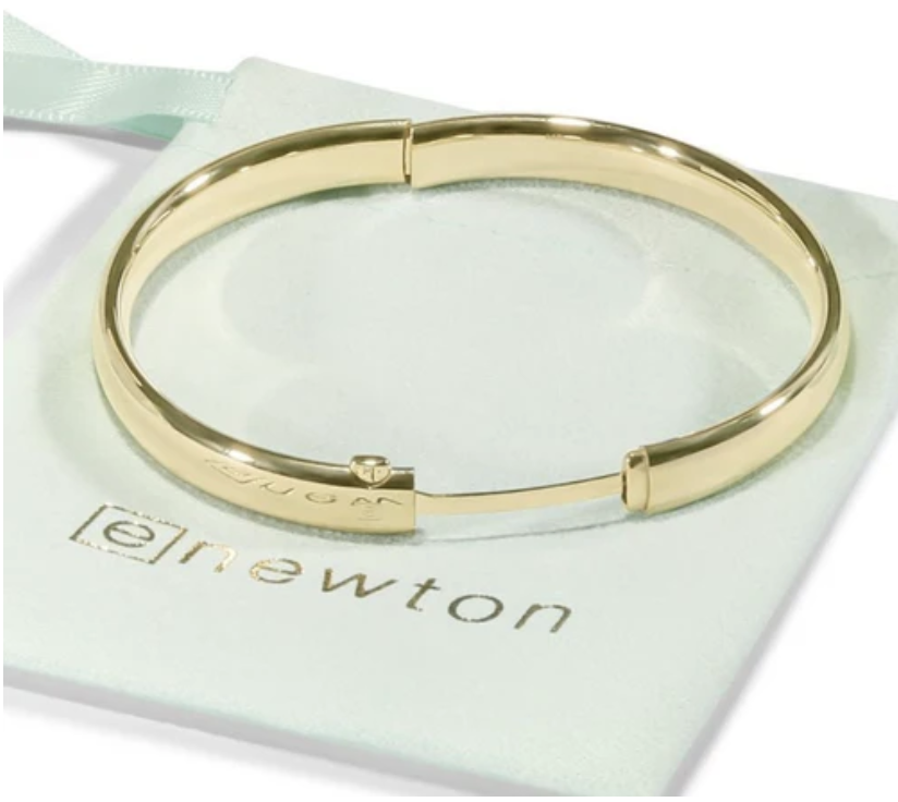 Cherish Gold Bangle Bracelet Medium
