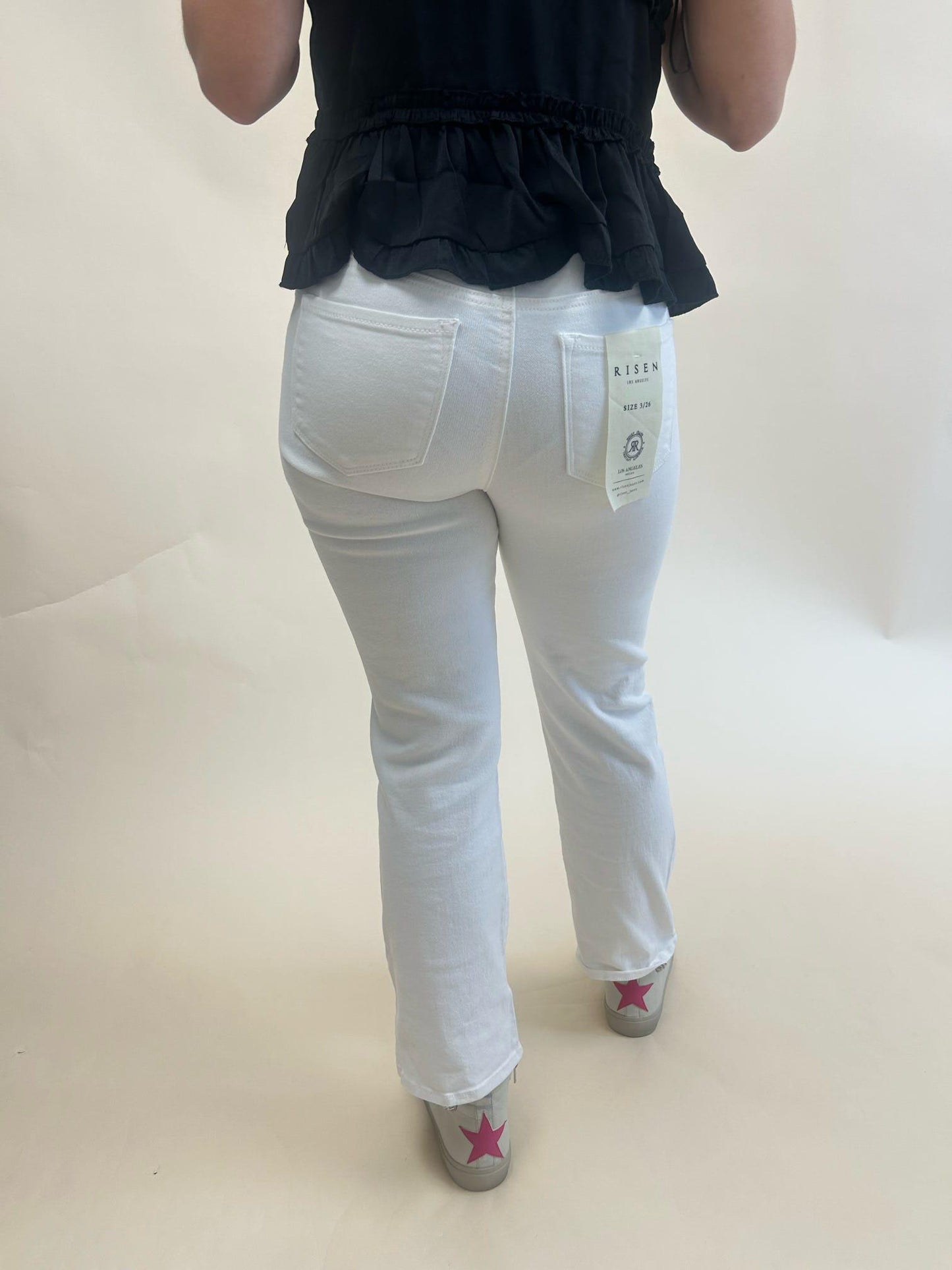 White Slim Fit Jeans