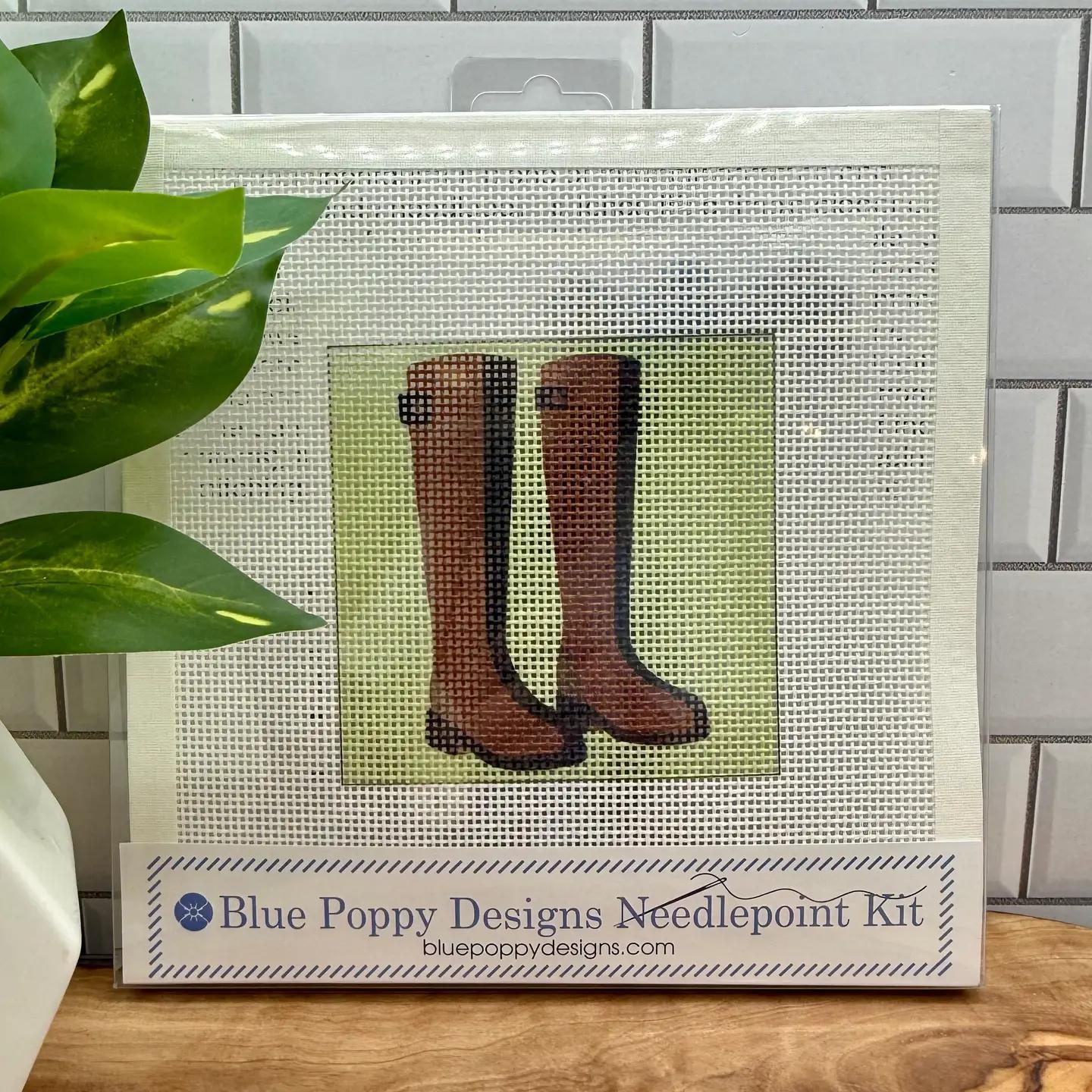 Riding Boots Needlepoint Kit