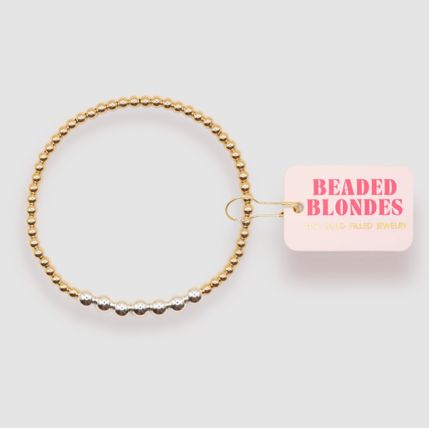 Mixed Metal Beaded Blondes Collection
