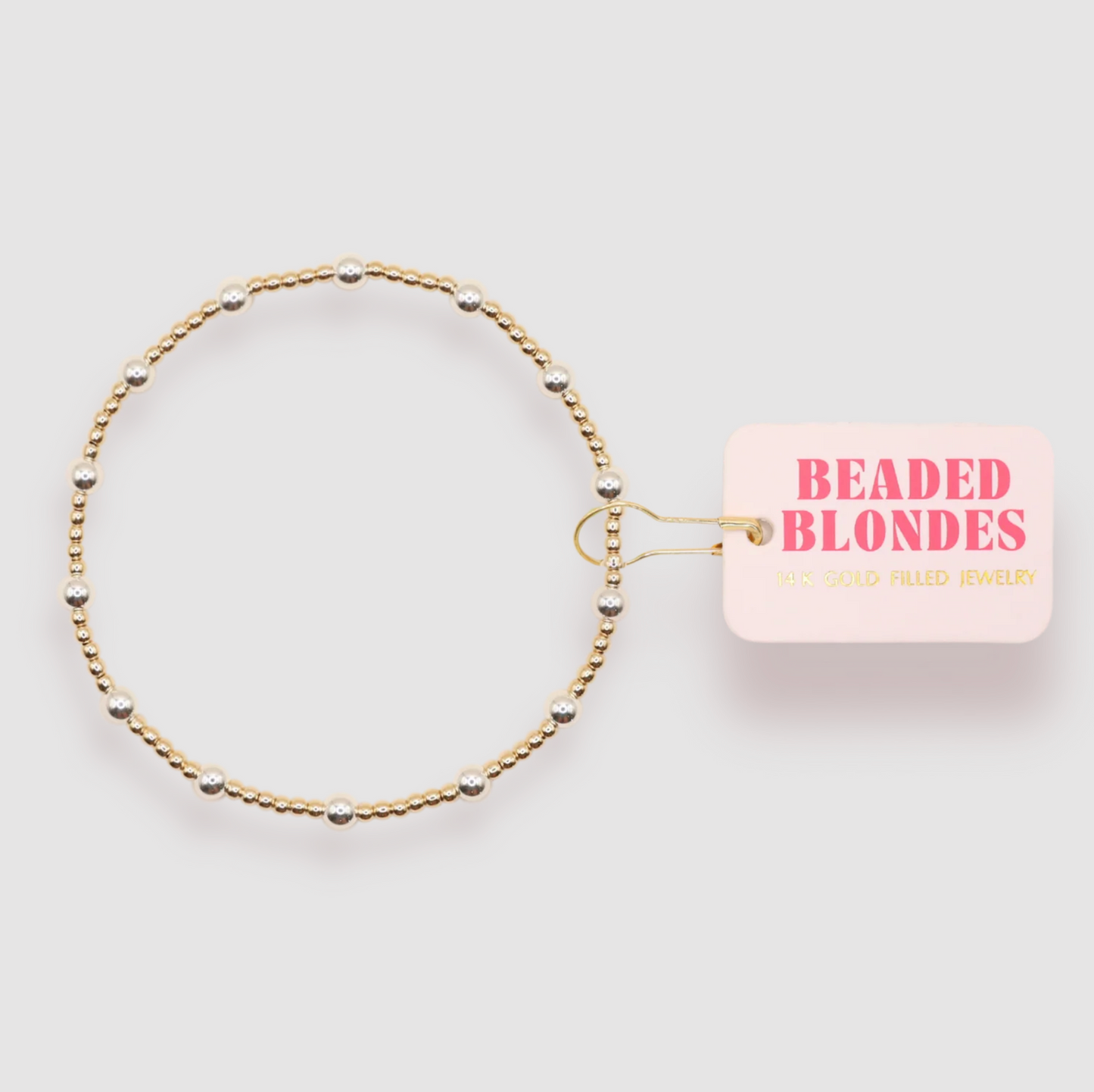 Mixed Metal Beaded Blondes Collection