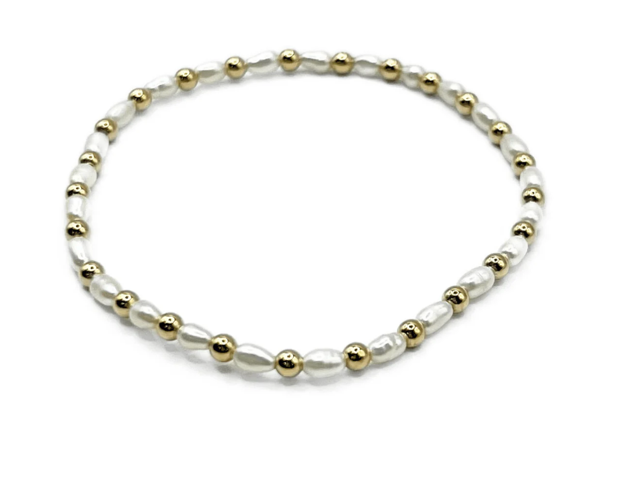 Montauk Gold & Pearl Bracelet