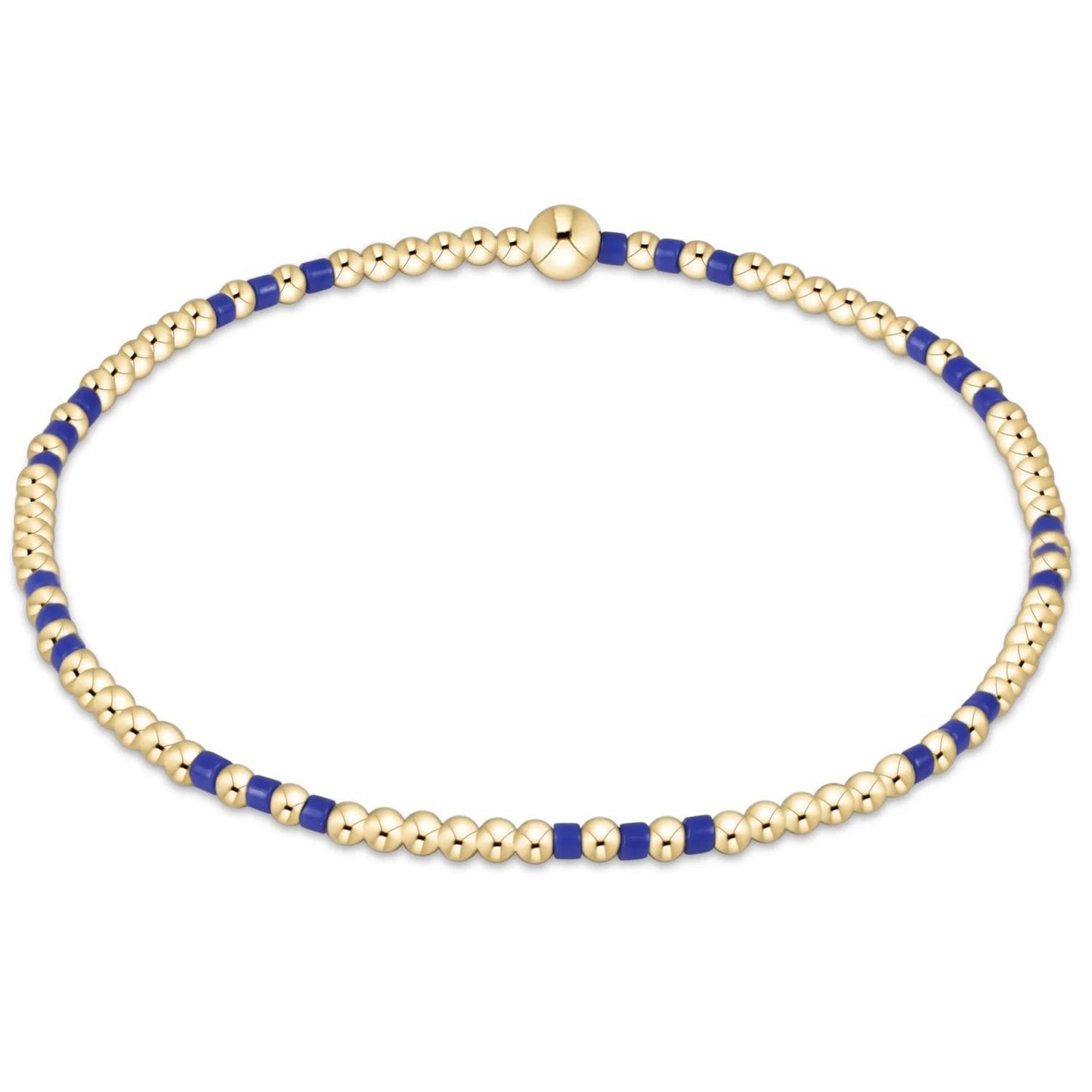 Gameday Hope Joy Pattern 2mm Bead Bracelet