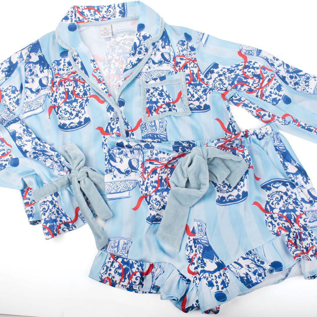 Satin Ginger Jar Pjs