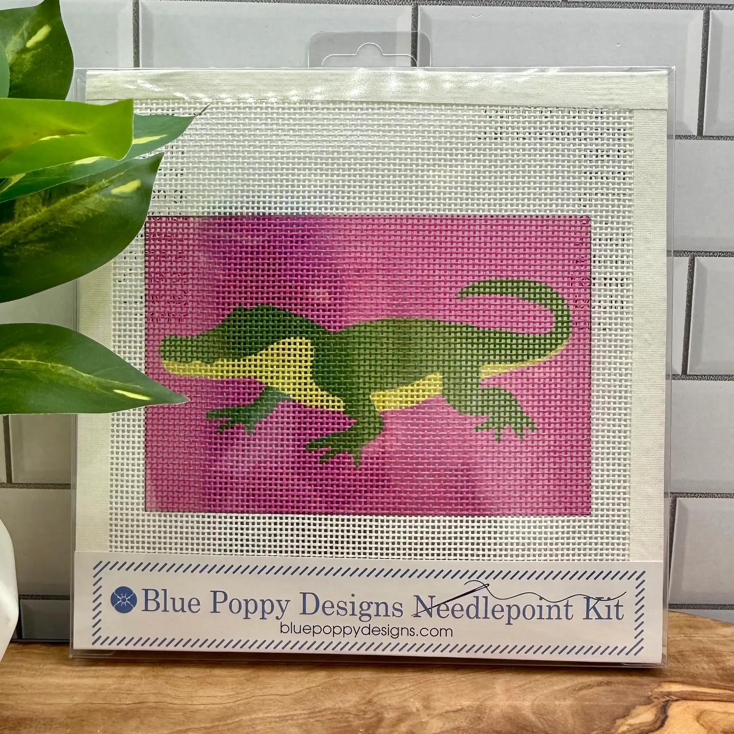 Alligator Needlepoint Kit