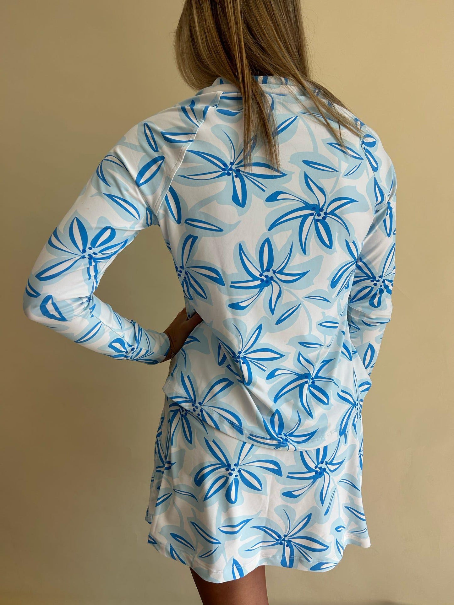 Tiki Time Hamptons Half Zip Jacket