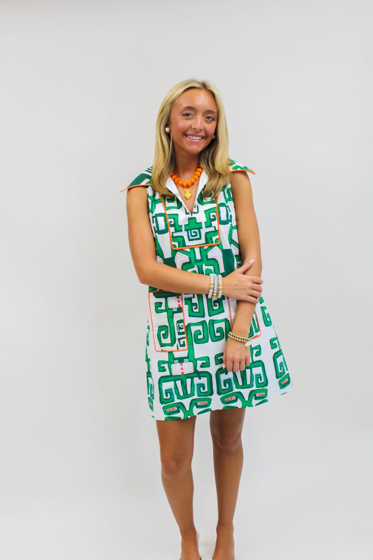 Greek Heiress© Sleeveless Cassidy Dress Short Dress