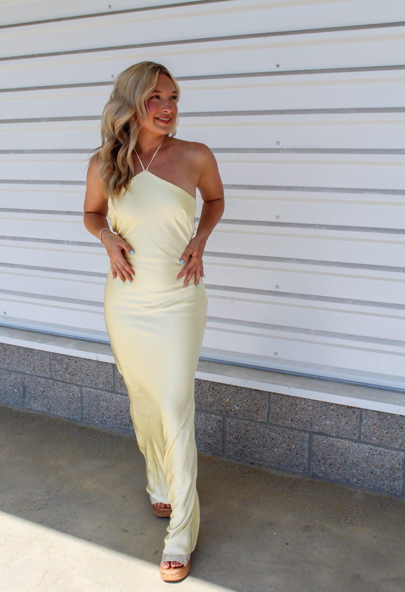 Birdie Satin Maxi Dress