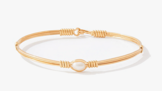 Pearl of My Heart Bracelet Gold