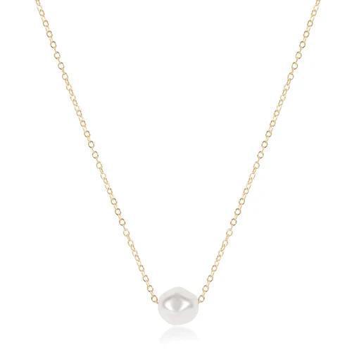 16" Necklace Gold - Admire Pearl