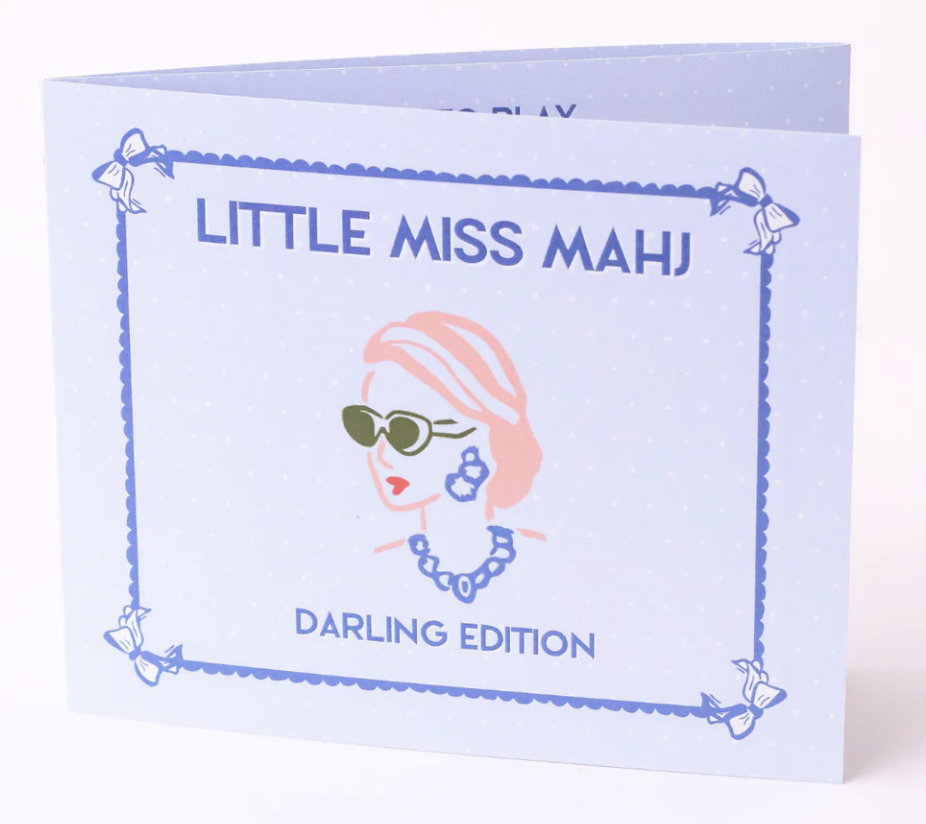 Little Miss Mahj Playing Card
