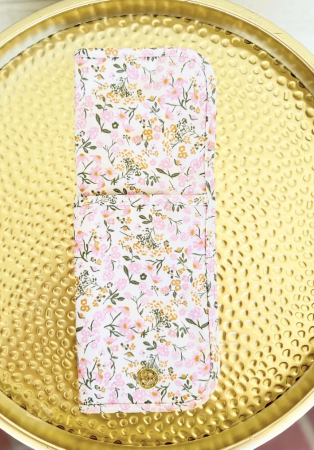 Cosmetic Bag Hot Tools Petal Charm-Pink