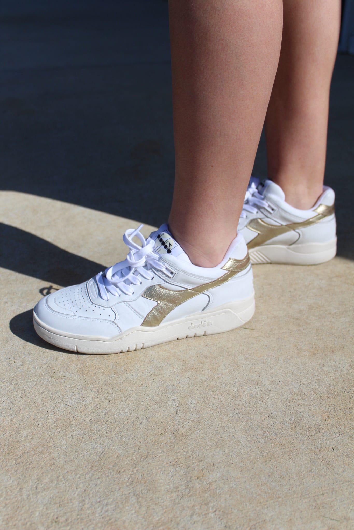 B.560 Laminated Sneakers