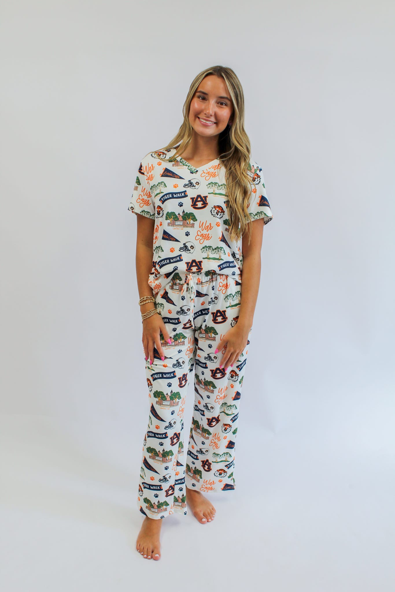 Alli Auburn Pant Pajama Set