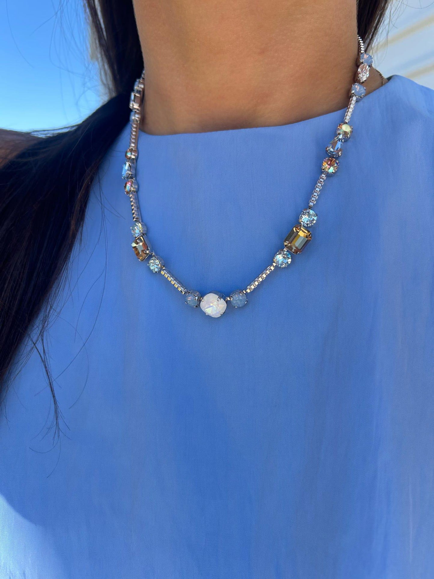 POPPY TENNIS NECKLACE