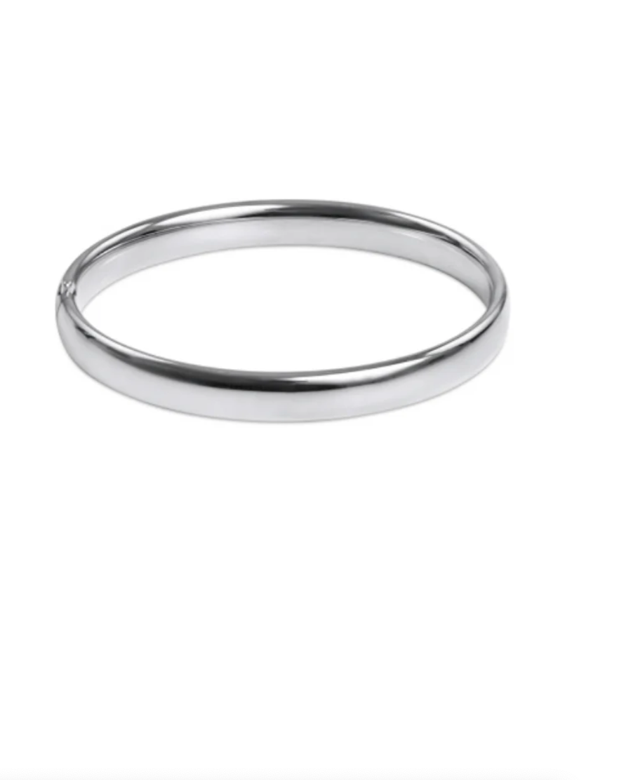 Cherish Sterling Bangle Bracelet