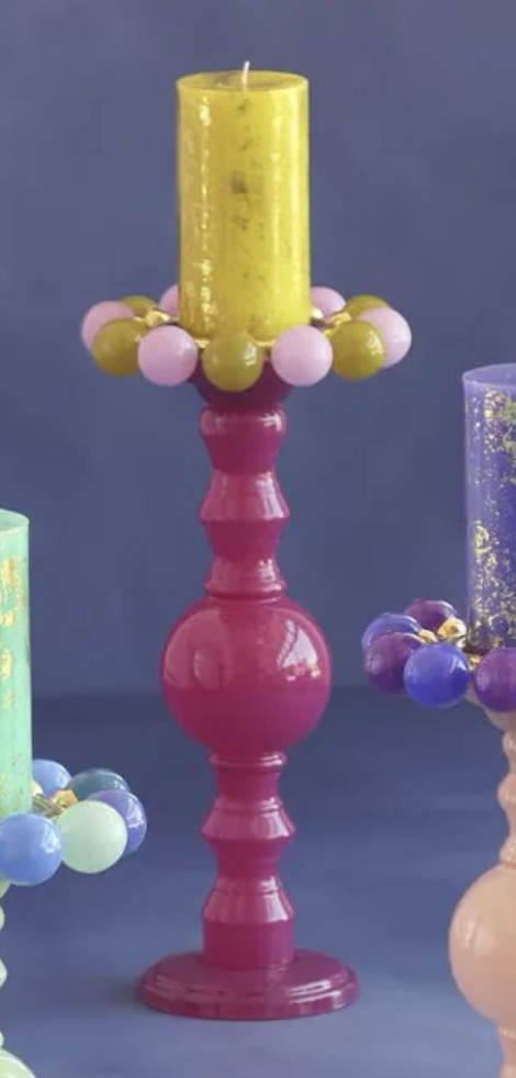 Ballerina Pillar Candle Holder