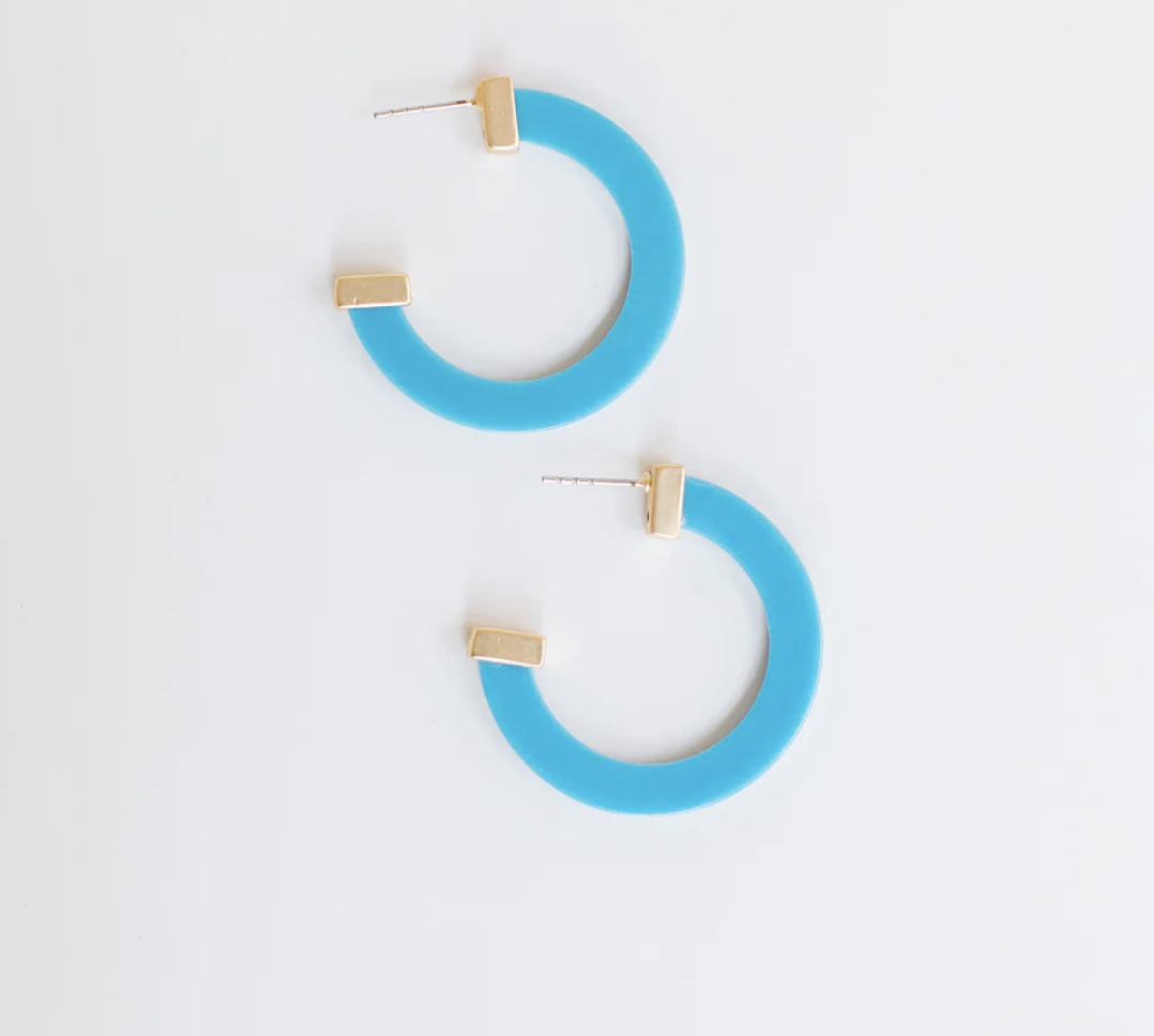 MEDIUM ACRYLIC HOOPS