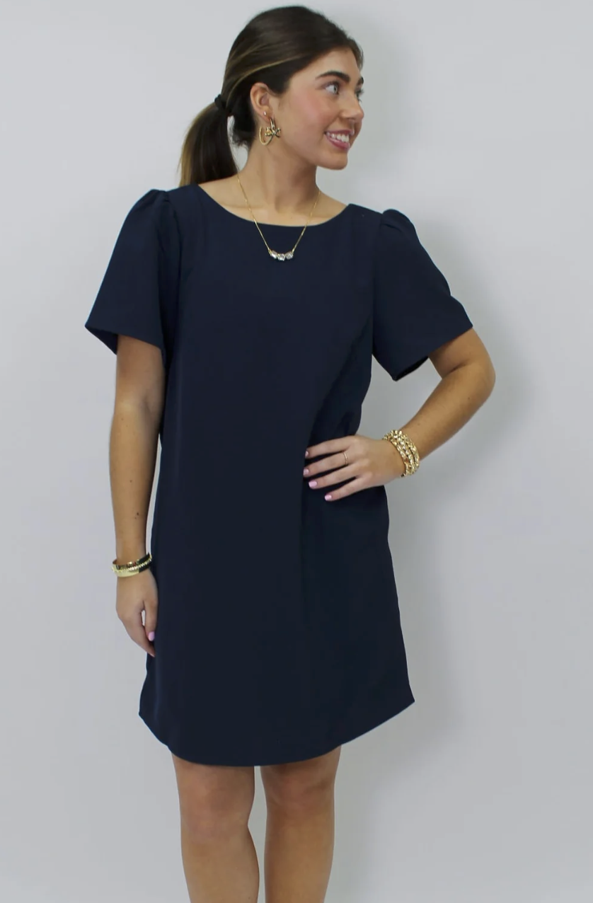 City Sleek Shift Dress