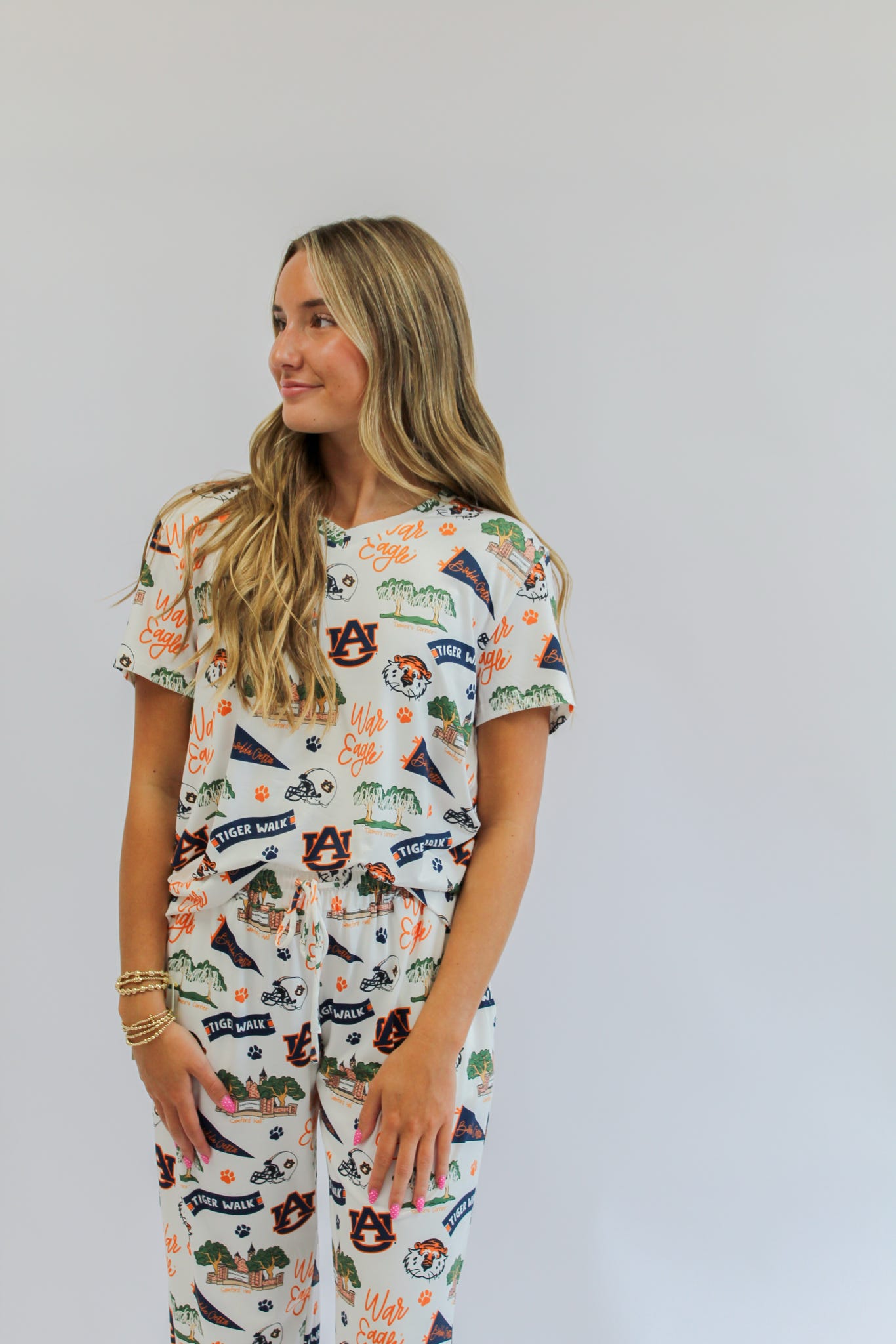 Alli Auburn Pant Pajama Set