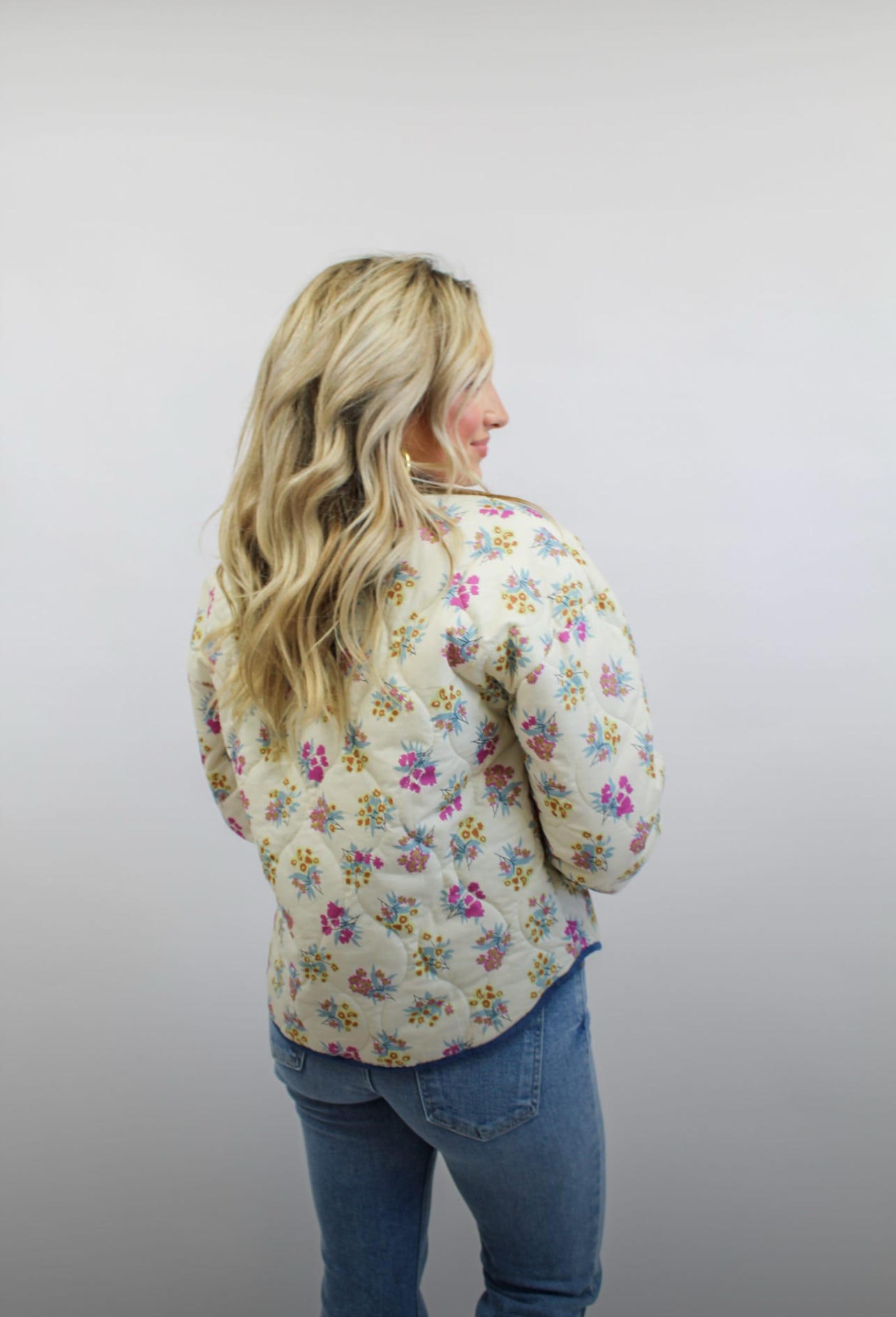 Willow Floral Quilted Jacket