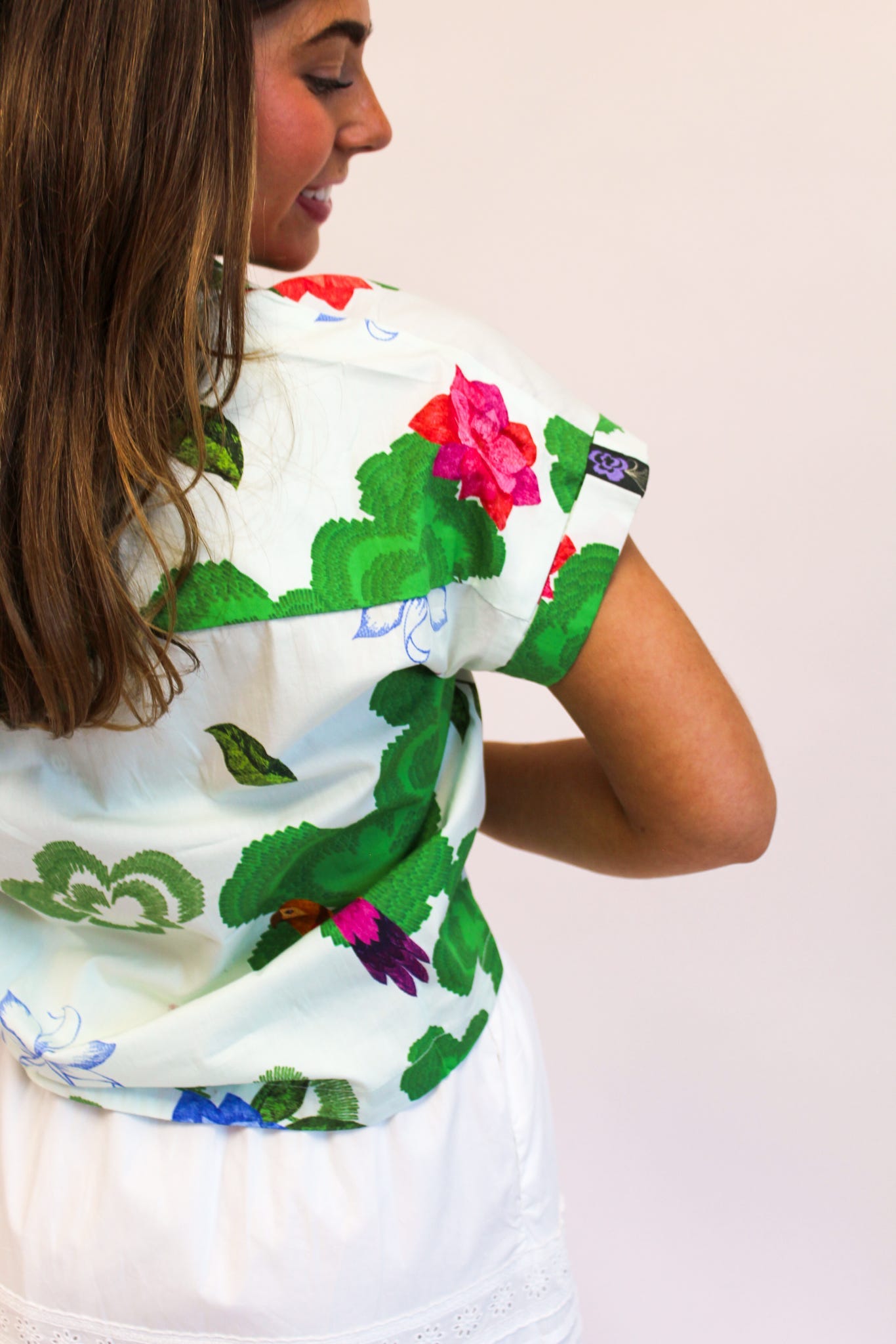Forest Flutter Top