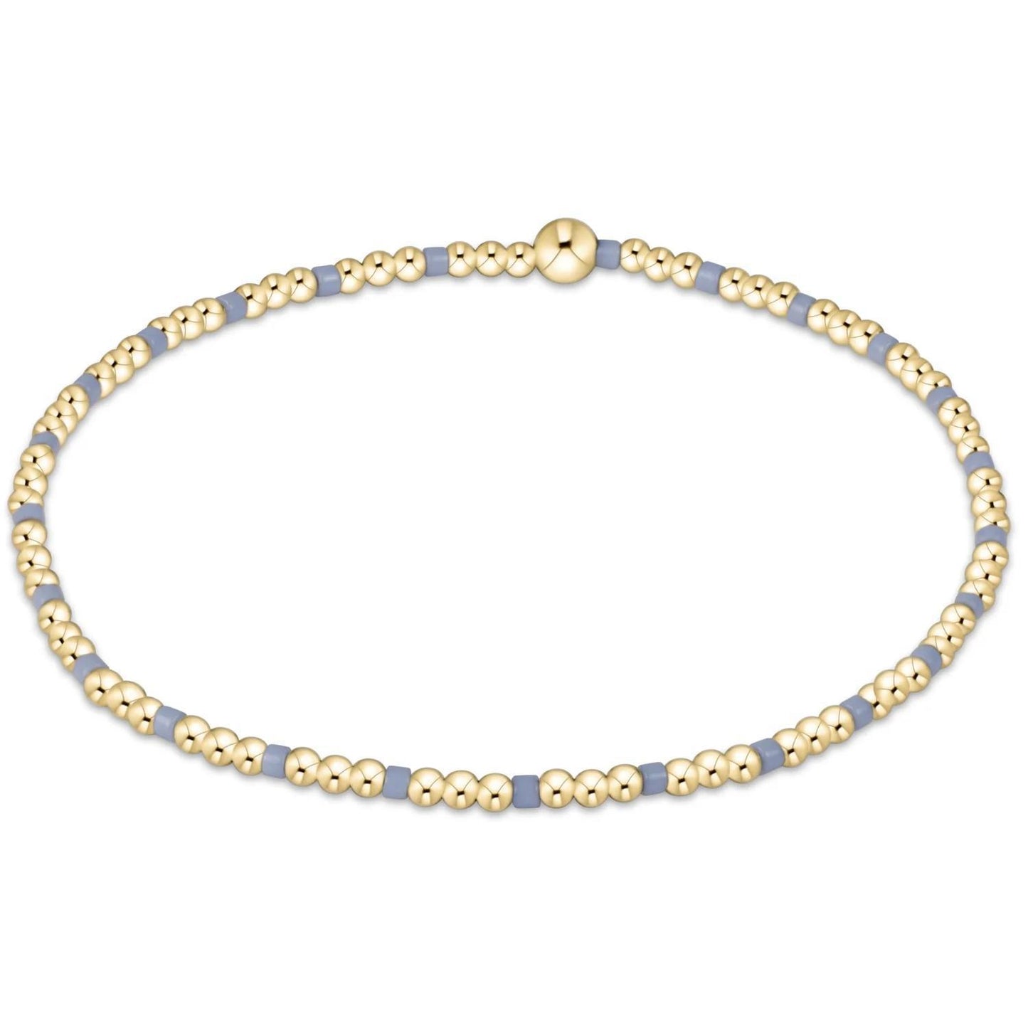 Gameday Hope Sincerity Pattern 2mm Bead Bracelet