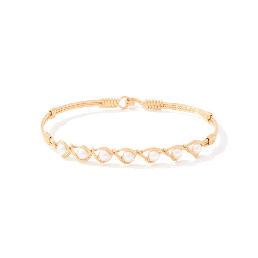 Simple Blessings Bracelet - Gold / Pearl
