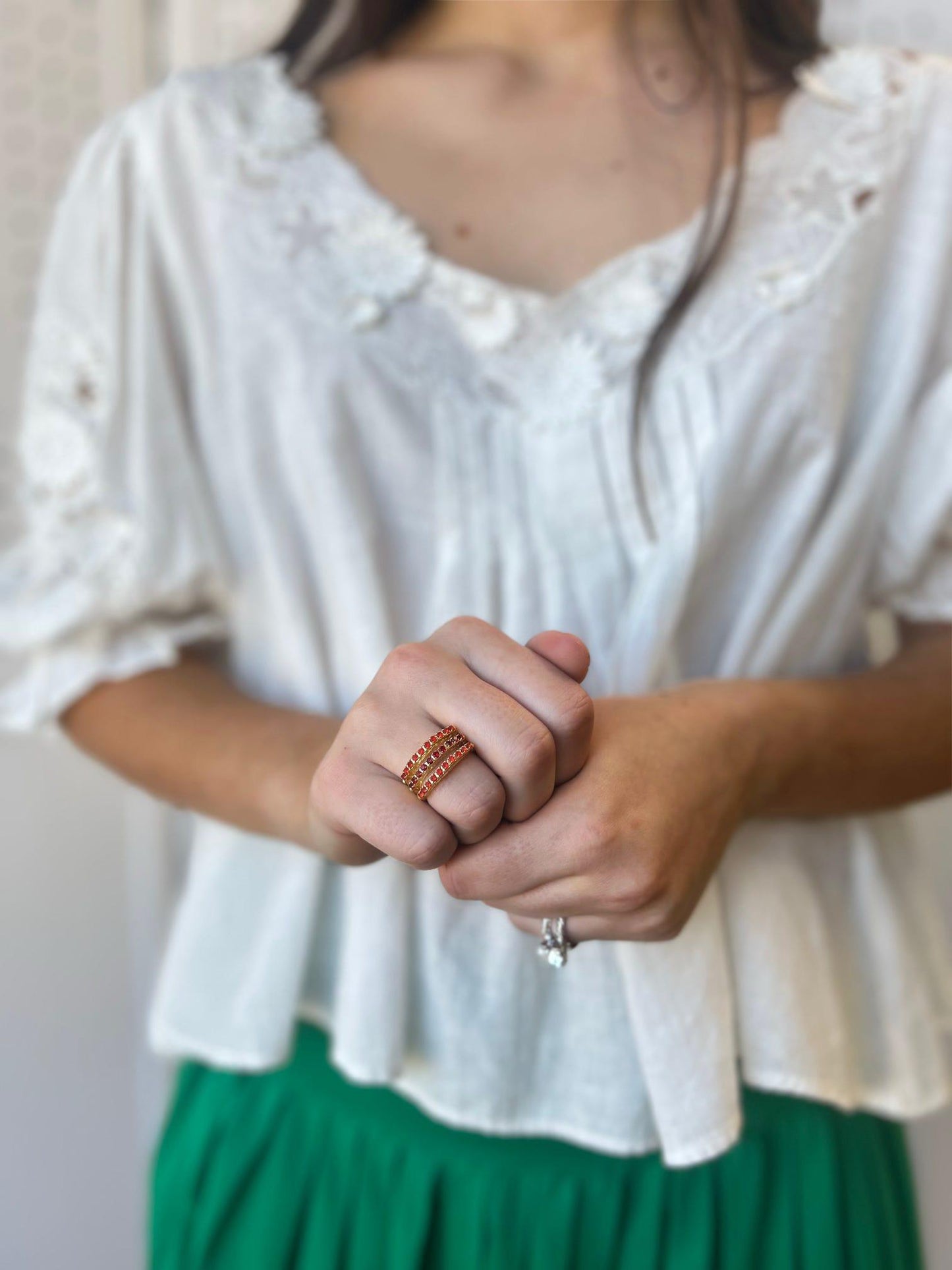 Rosamund Stacked Ring
