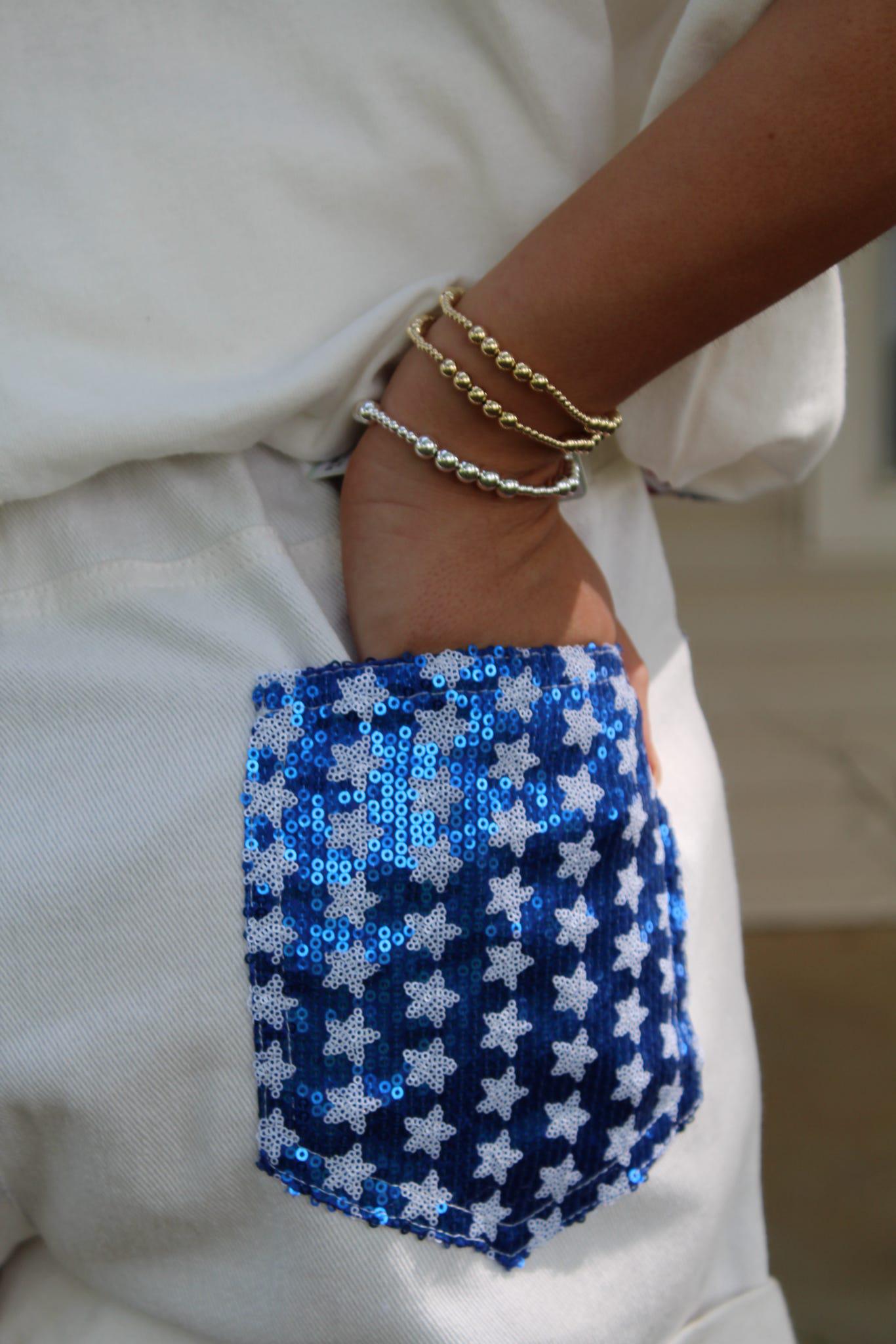 Shiny Foil Paperbag Shorts