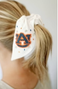 Auburn University Beaded Scrunchie