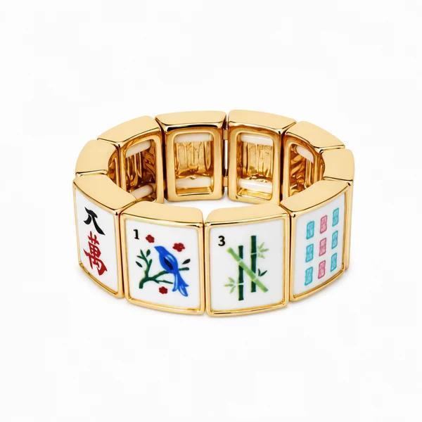 Mahjong Multi Tile Stretch Ring