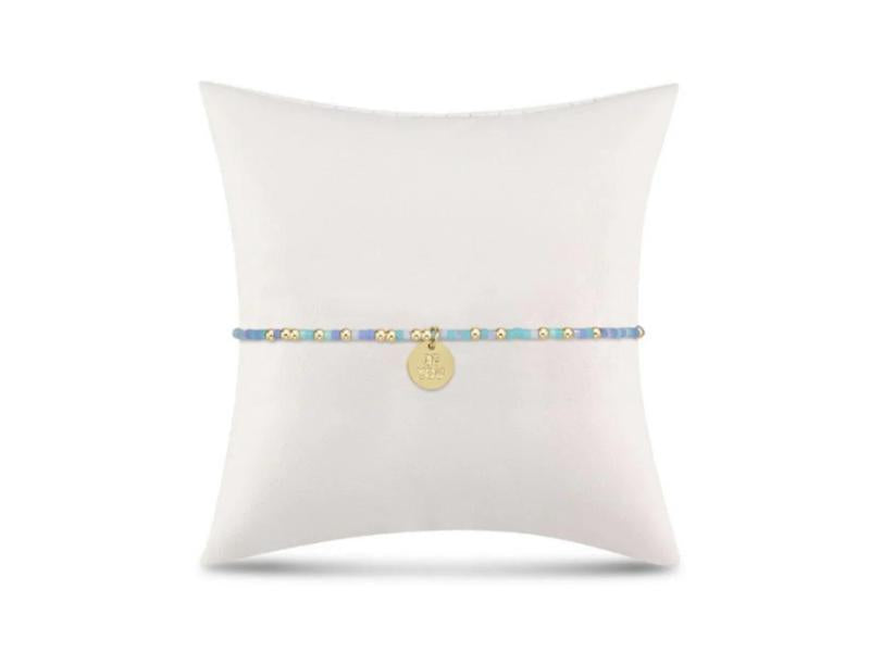 egirl Hope Unwritten Bracelet - Sea Said - be you. Small Gold Disc