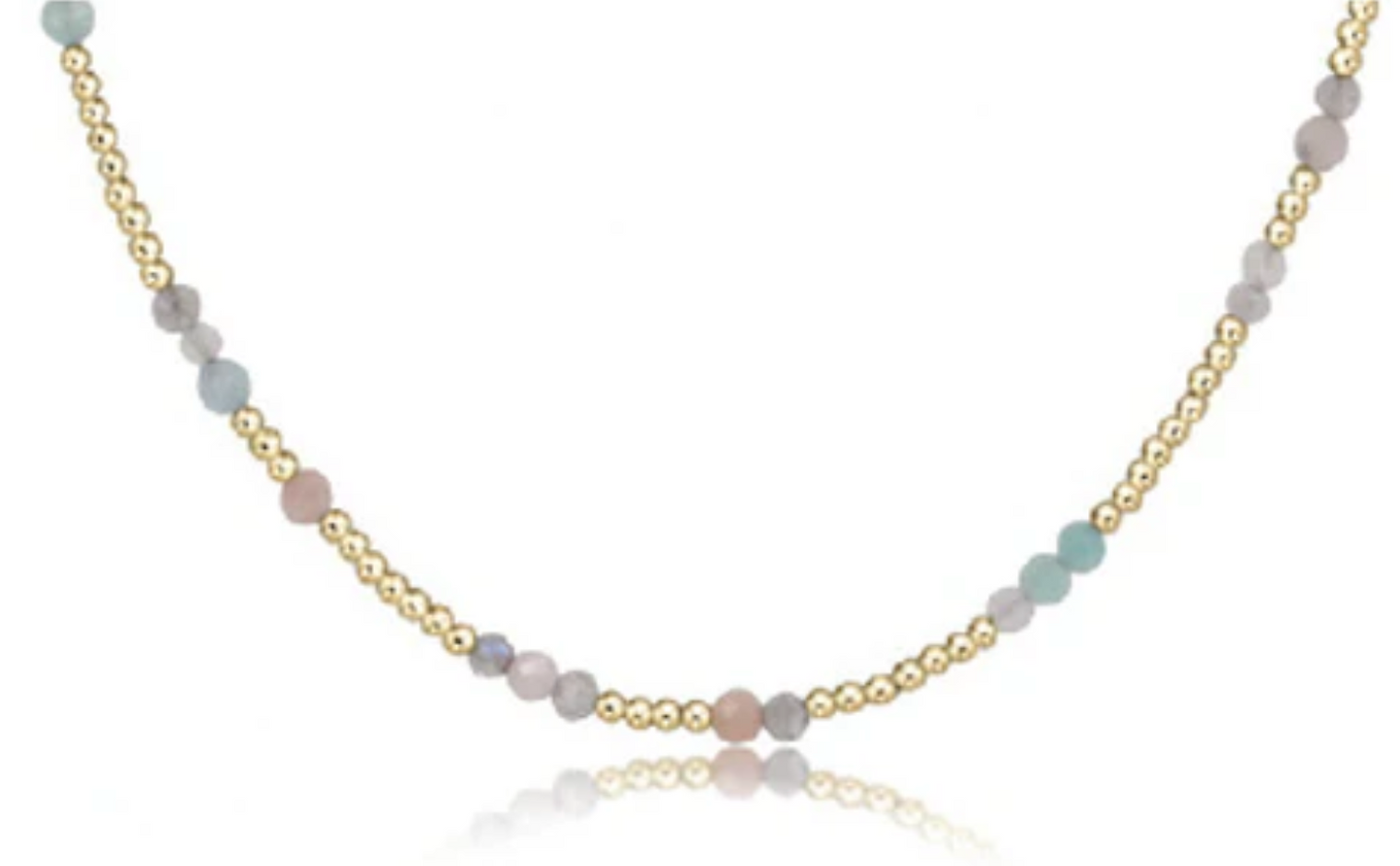 15' Hope Unwritten Gemstone Choker Hot Mess Spring 2025