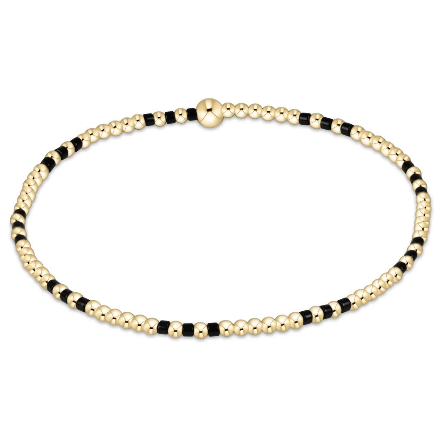 Gameday Hope Joy Pattern 2mm Bead Bracelet