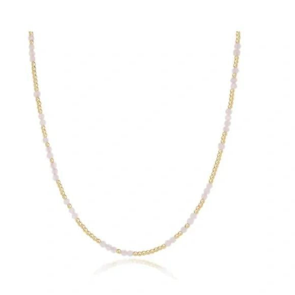 15" Choker Hope Unwritten Gemstone - Moonstone
