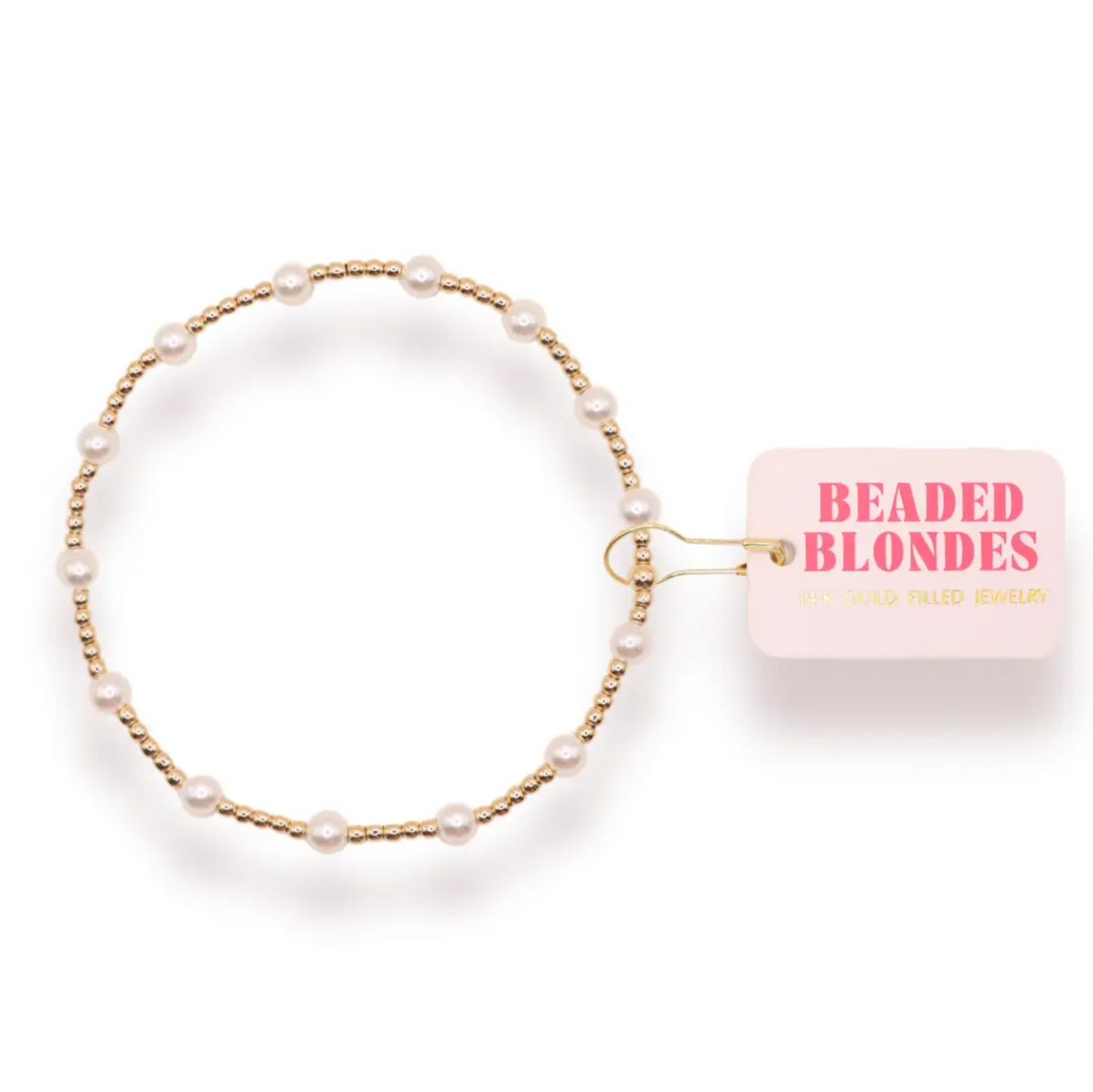 Gold Pearl Bracelet