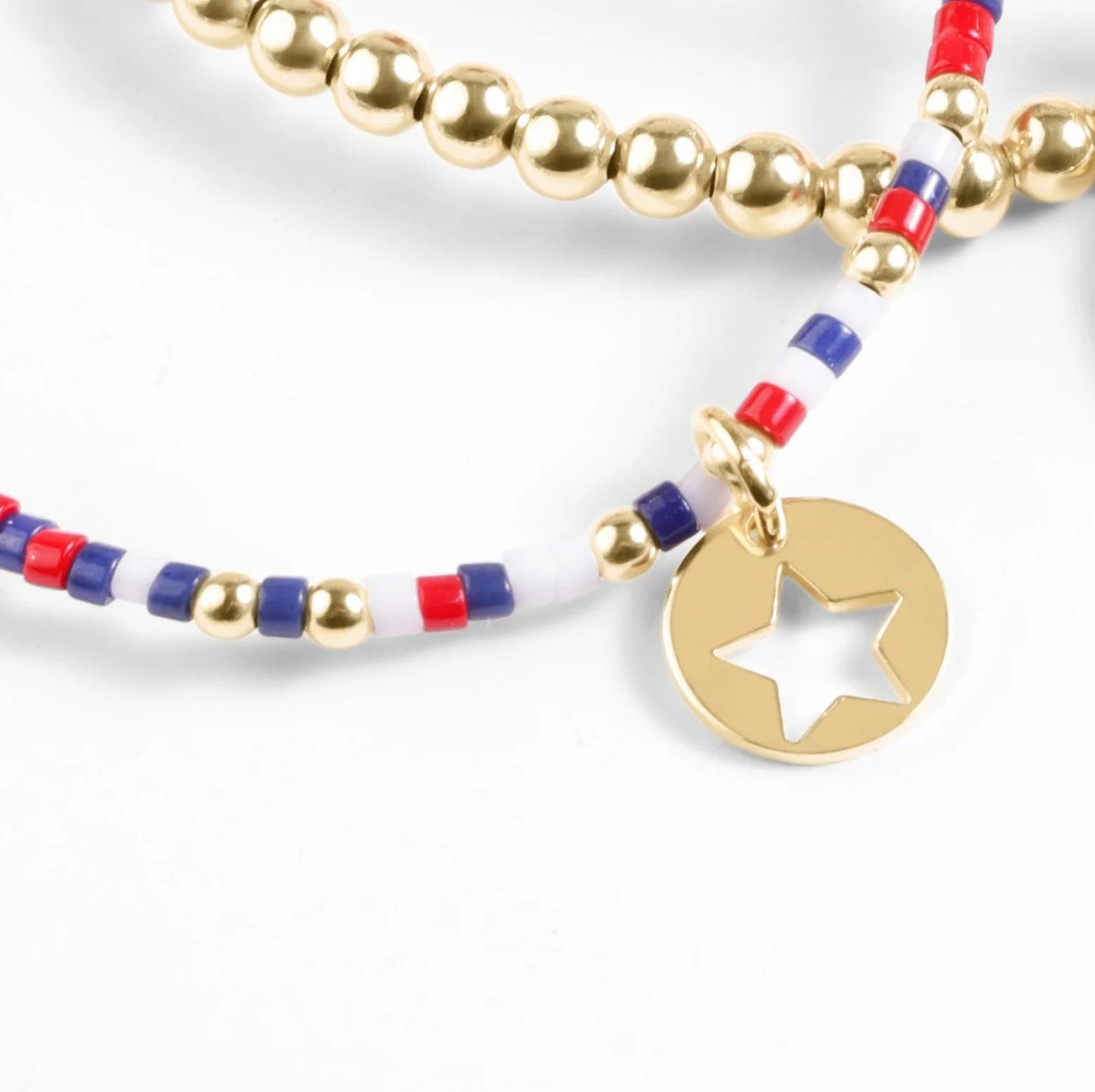 Egirl Hope Unwritten Bracelet Firecracker - Star Small Gold Disc