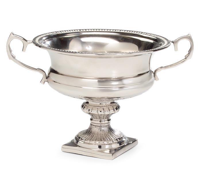 Silver Pedestal Vase Urn