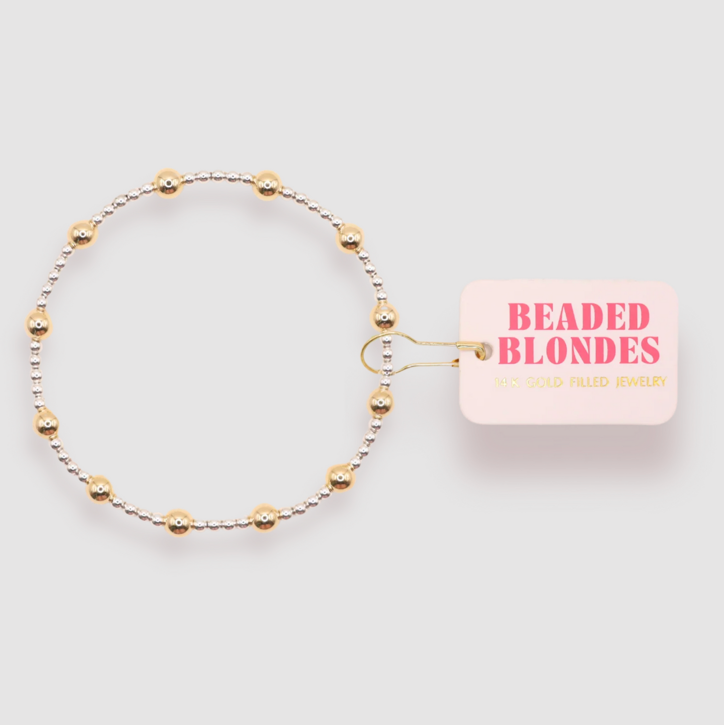 Mixed Metal Beaded Blondes Collection