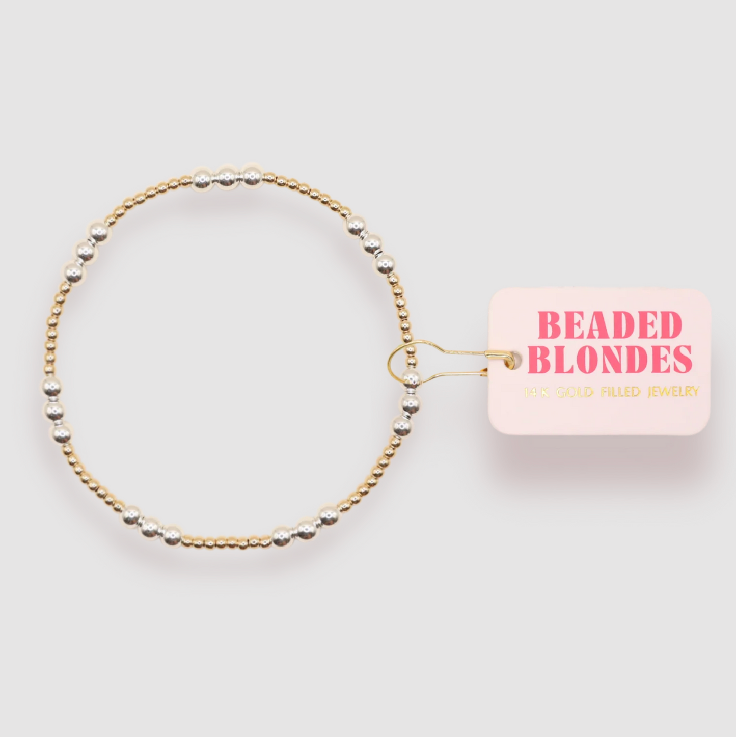 Mixed Metal Beaded Blondes Collection