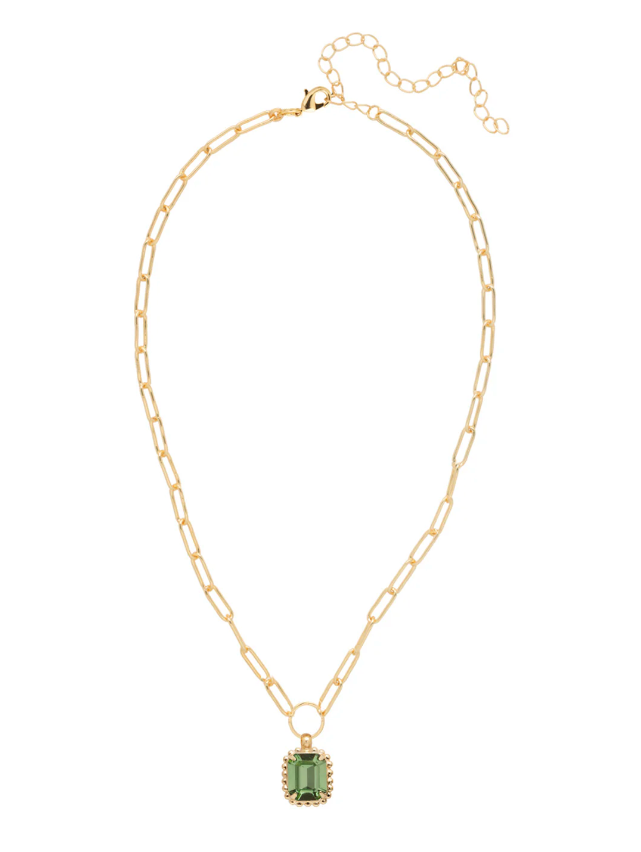 Octavia Scalloped Pendant Necklace