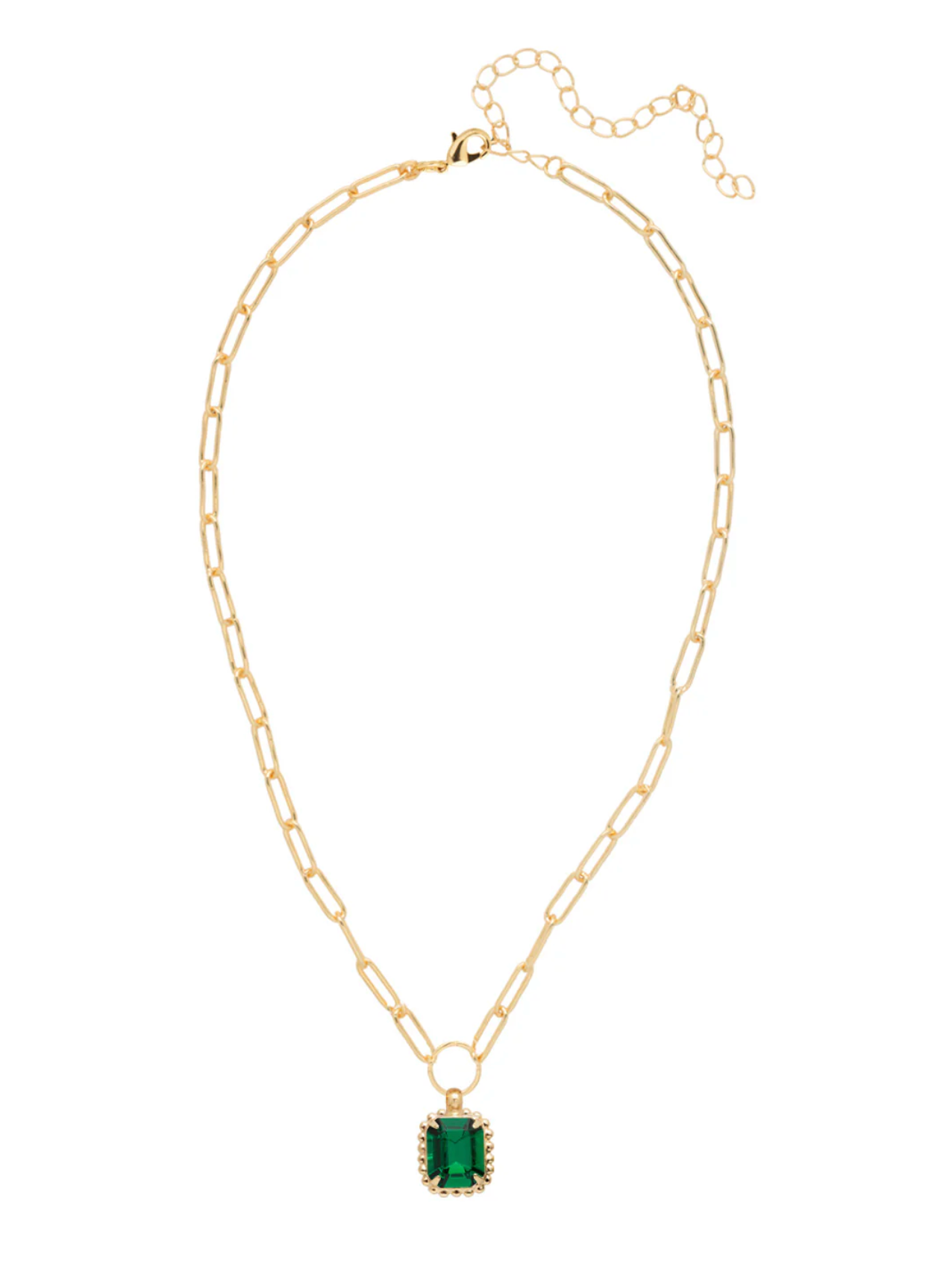 Octavia Scalloped Pendant Necklace