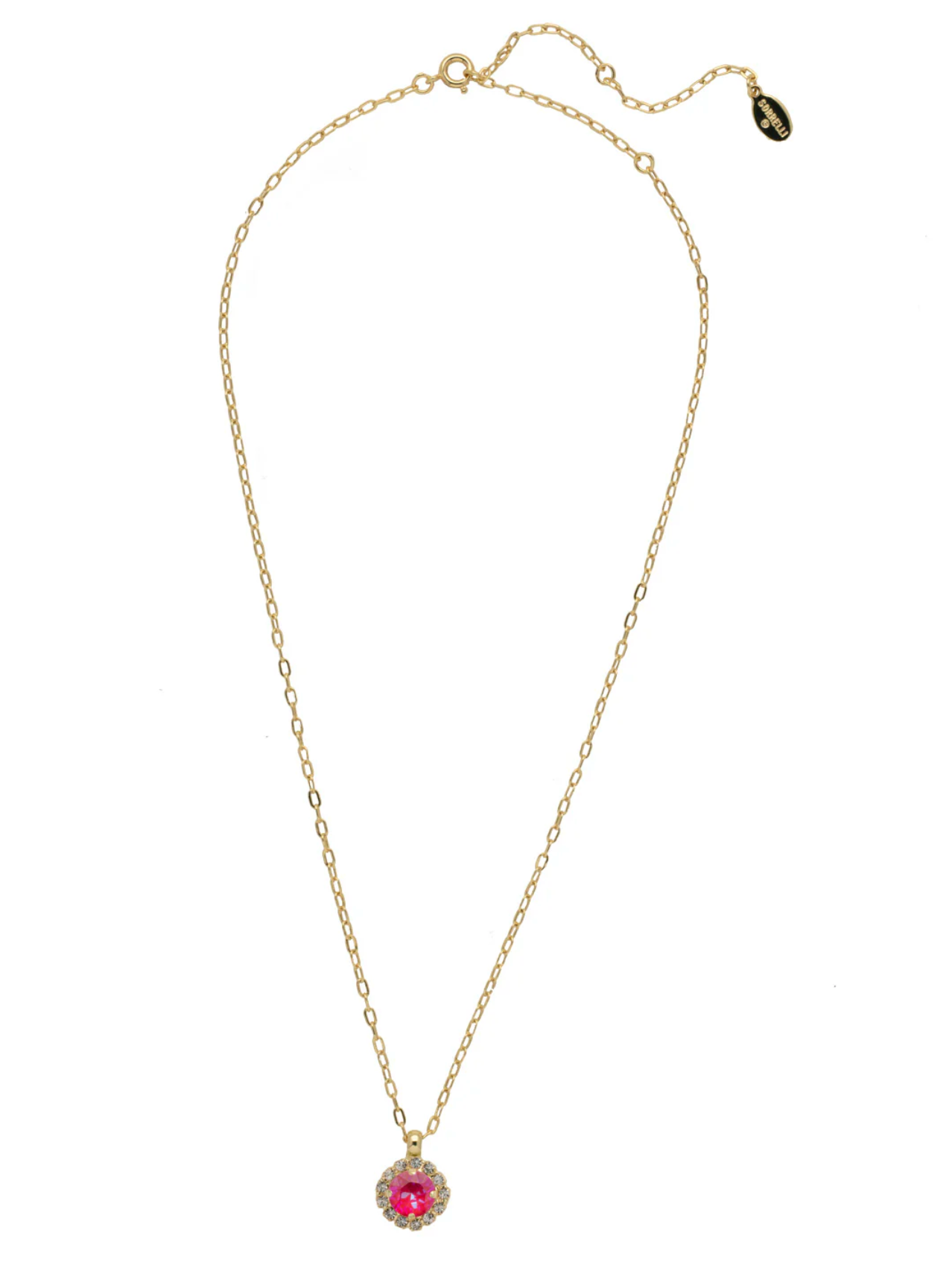 Haute Halo Pendant Necklace