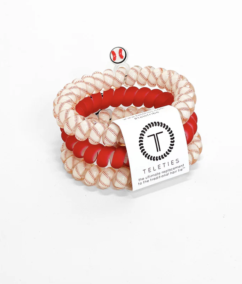 Baseball Hair Ties