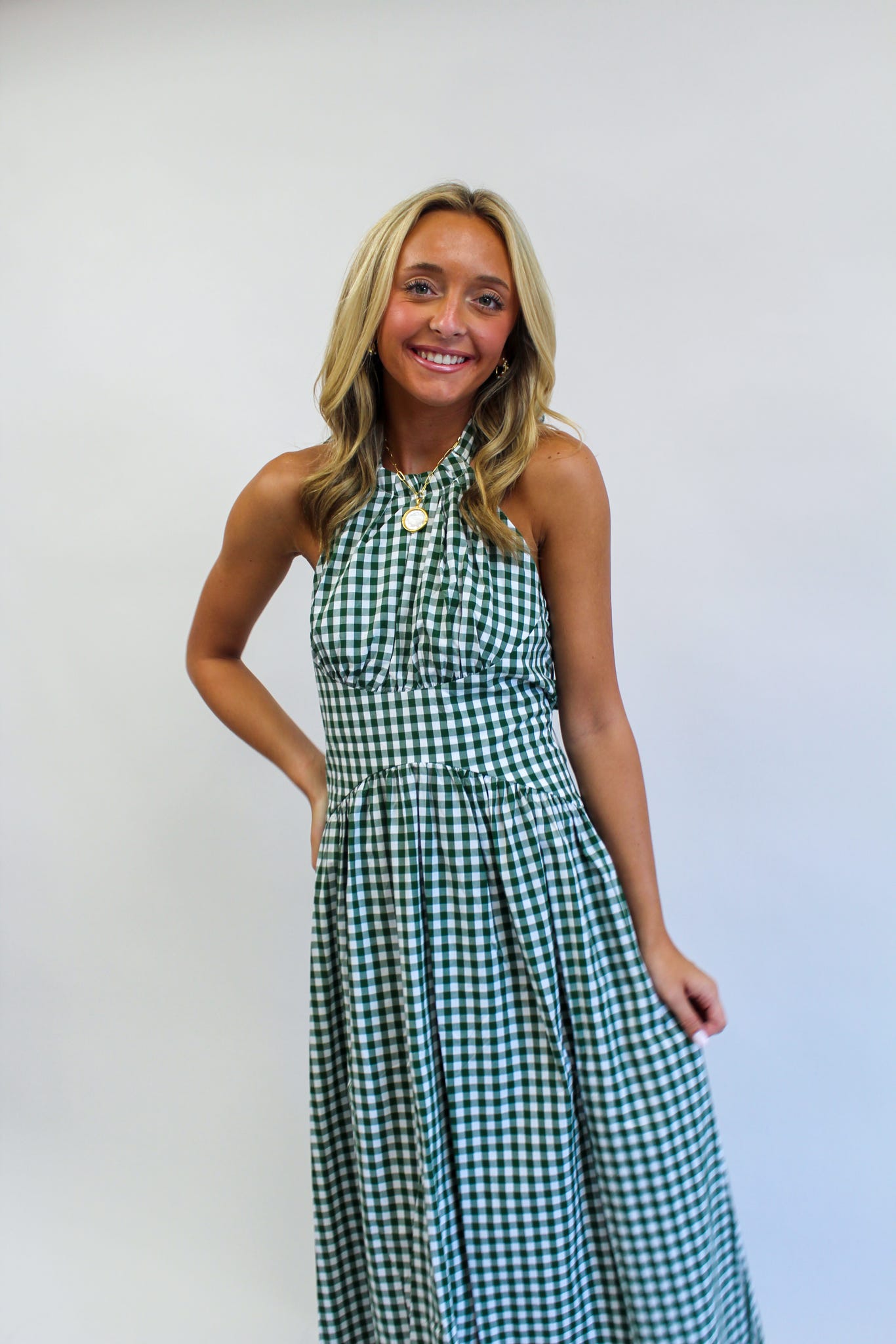 Greenbriar Estate Halter Dress