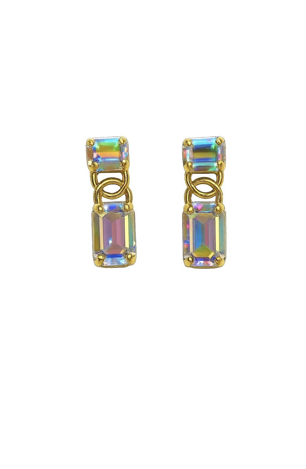 Studio Emerald-Cut Dangle Earring